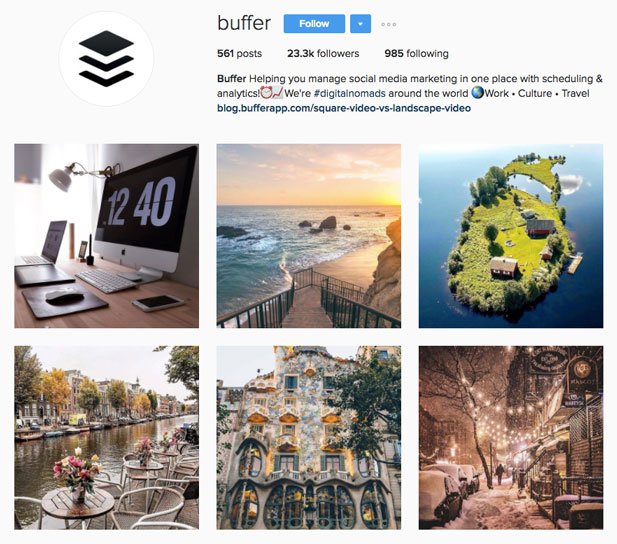 สรุปกลยุทธ์ การตลาดผ่าน Instagram ปี 2017 ดึงดูดลูกค้าด้วย Visual Content