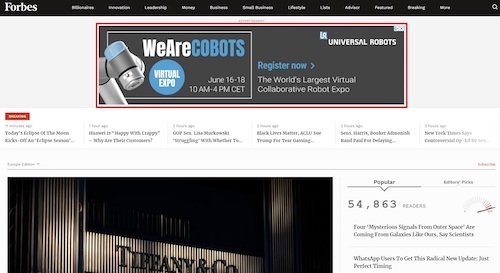WeAreCobots เป็นแคมเปญที่นำเสนองานแสดงสินค้าเสมือนที่จัดขึ้นโดยแบรนด์ Universal Robots.