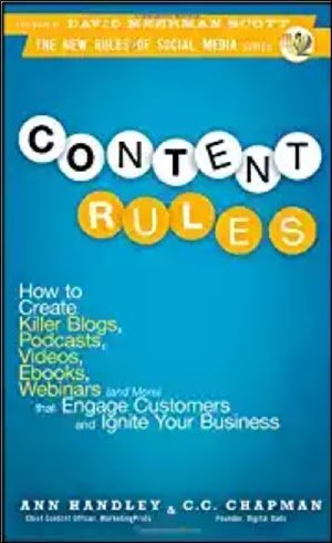 หนังสือการตลาด Content Marketing "Content Rules"