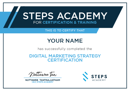 Digital Marketing Strategy Certification