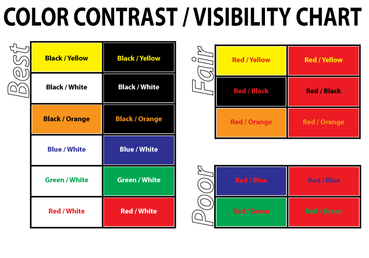การเลือกสีใน visual content