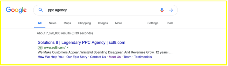 Search Campaigns:โฆษณาจากผลลัพธ์การค้นหาบน Search Engine
