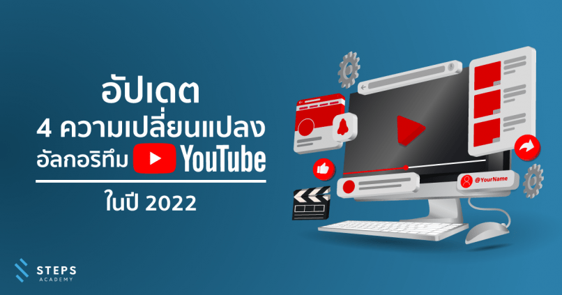 อัปเดต 4 ความเปลี่ยนแปลงของอัลกอริทึม YouTube ในปี 2022
