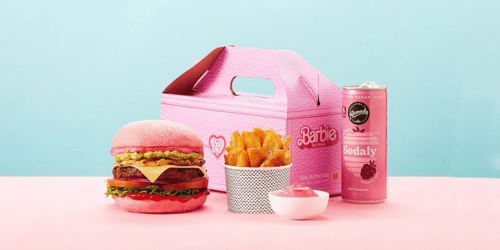 barbie marketing burger