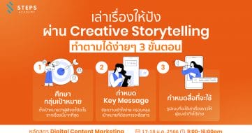 3 steps to tell a great story through creative story telling
