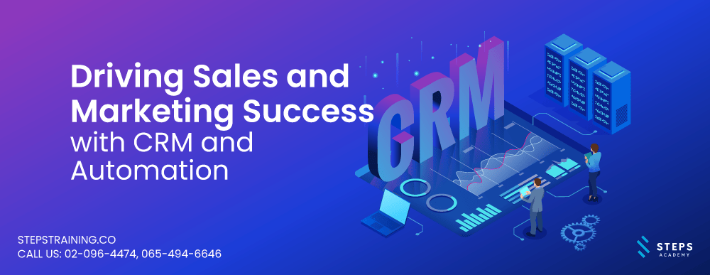 Driving Sales and Marketing Success with CRM and Automation Banner